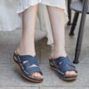 Sandales à semelles compensées Confortables à bout ouvert pour femmes - DartyShoes