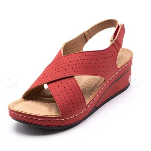 Sandales Confortables en cuir pour femmes - DartyShoes