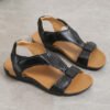 Sandales Confortables à Semelle Compensée - DartyShoes