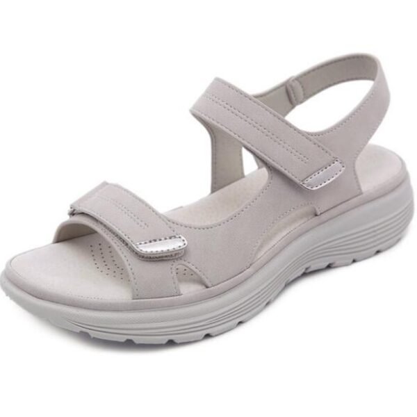 Sandales confortables à semelles compensées - DartyShoes