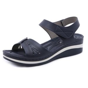 Sandales à talons compensés pour femmes - DartyShoes