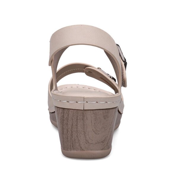 Sandales à talon compensé pour femmes - DartyShoes