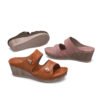 Sandales légères à semelles compensées - DartyShoes