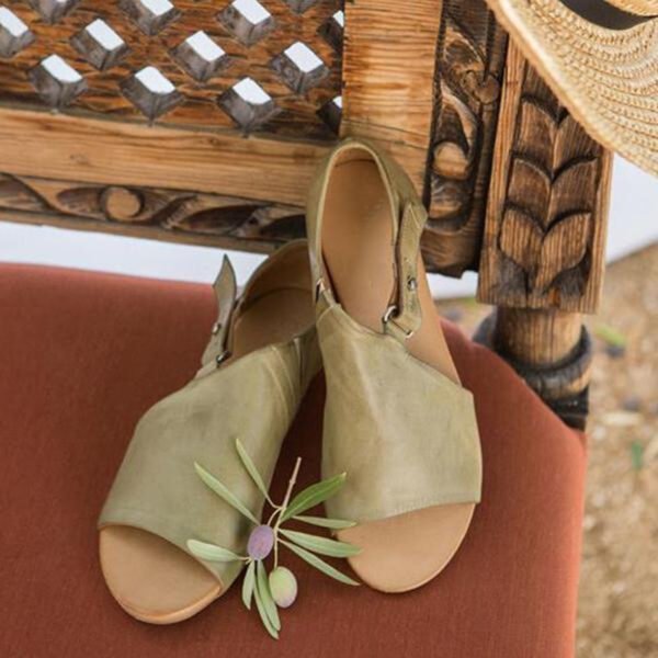Sandales Plates à Semelles confortables Femme - DartyShoes