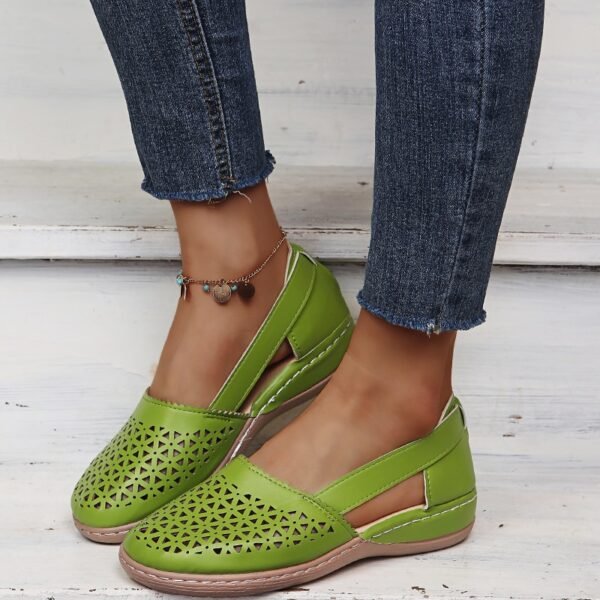 Sandales confortables à bout rond pour femmes - DartyShoes