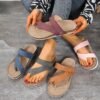 Sandales Ouvertes Confortables pour Femme Chaussures 16